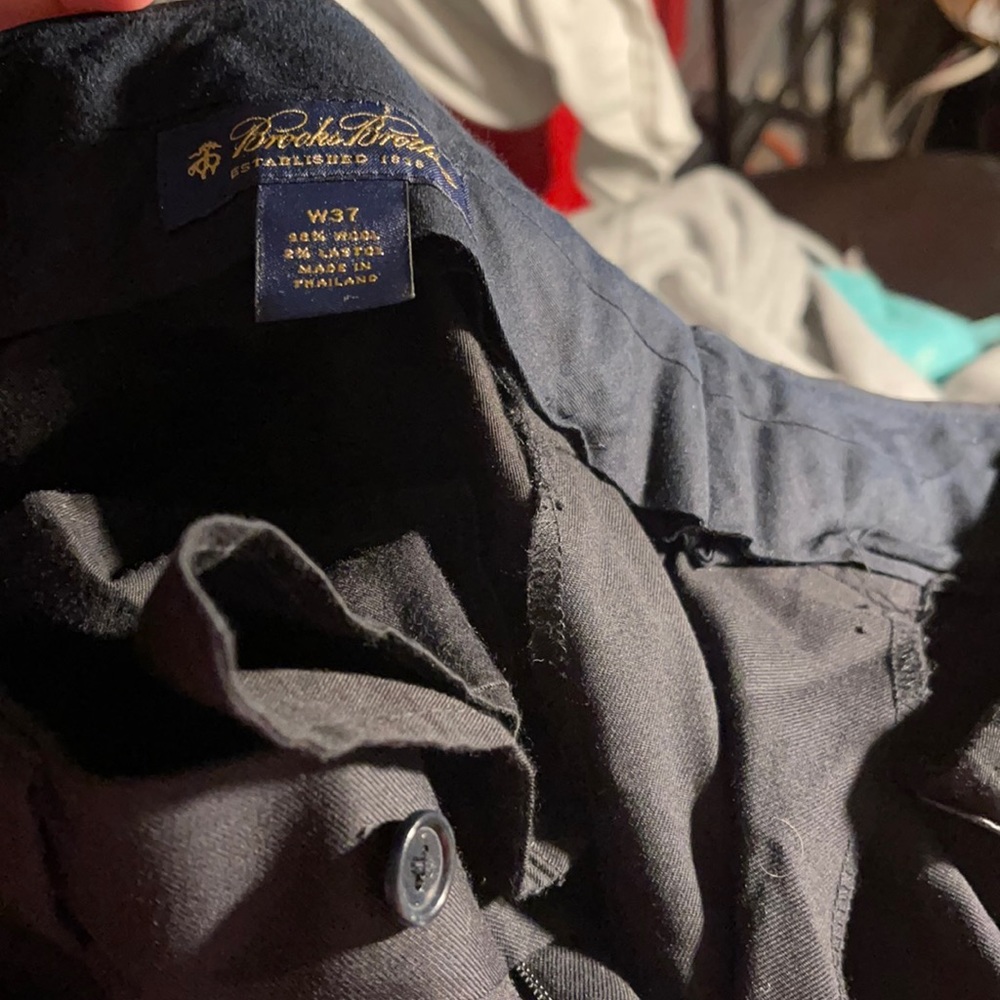 Brooks brothers size 37 dress pants